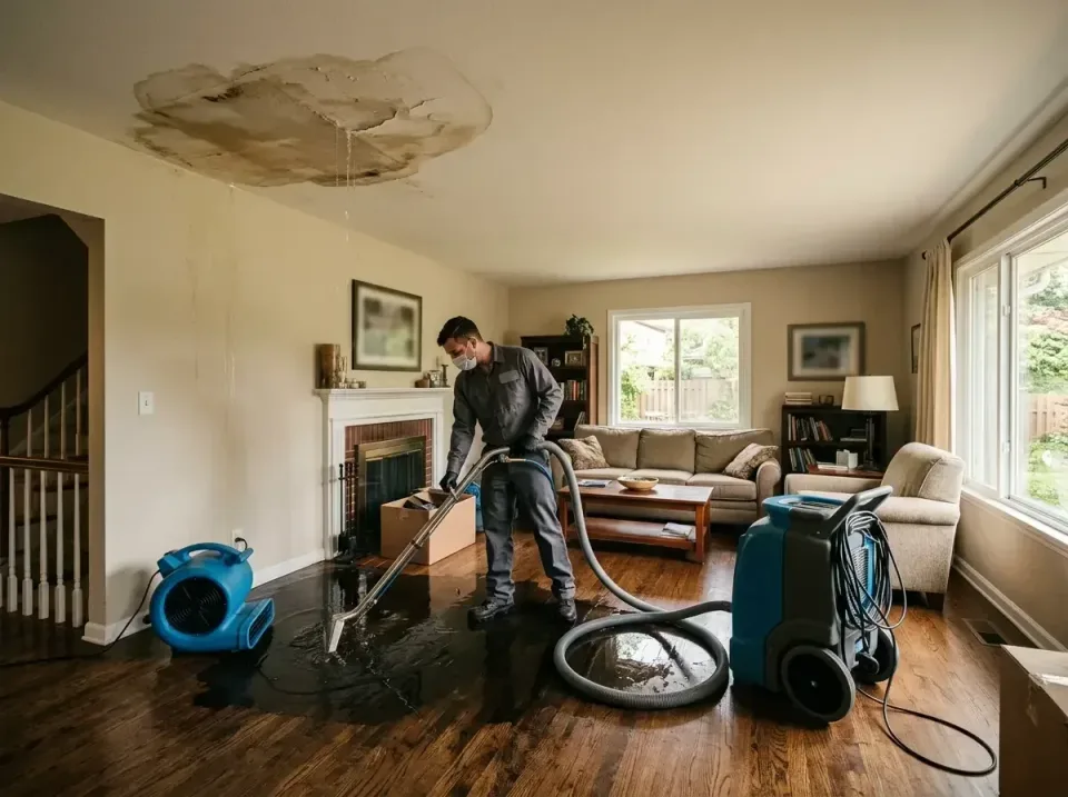attic-pipe-burst-ceiling-drip-008 — frequently asked questions, Water Damage Restoration & Carpet Care in Eagle Mountain, UT